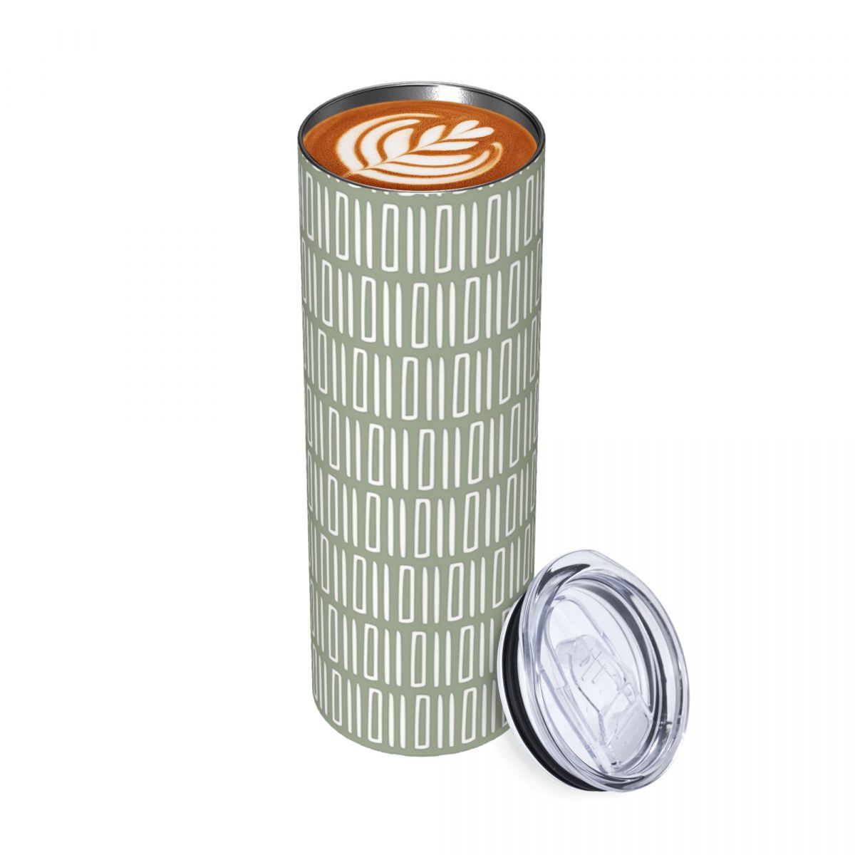 Tumbler 20Oz White - Copo Térmico de Aço Inoxidável com