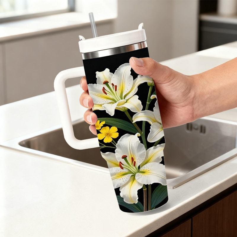 Sublimation Mug White - Copo Térmico de Aço Inoxidável de