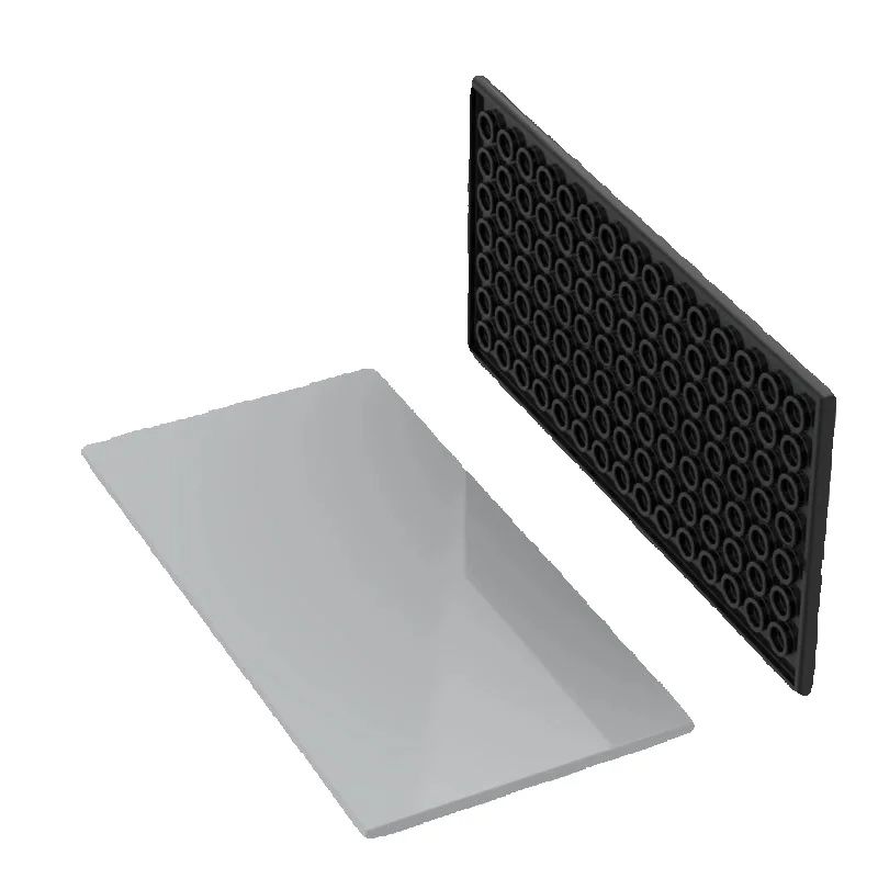 Ceramic Tile Blank - 10 peças 90498 telha plana 8x16