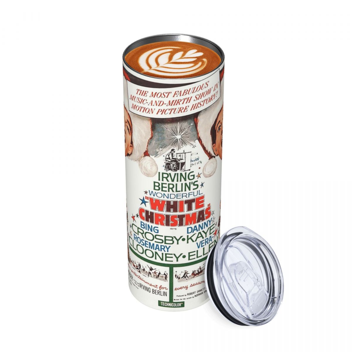 White Christmas - Bing Crosby, - Tumbler 20Oz White avaliação e preço
