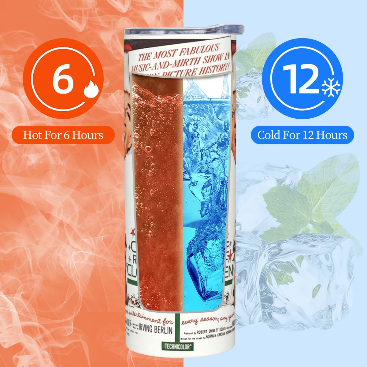White Christmas - Bing Crosby, - Tumbler 20Oz White avaliação e preço