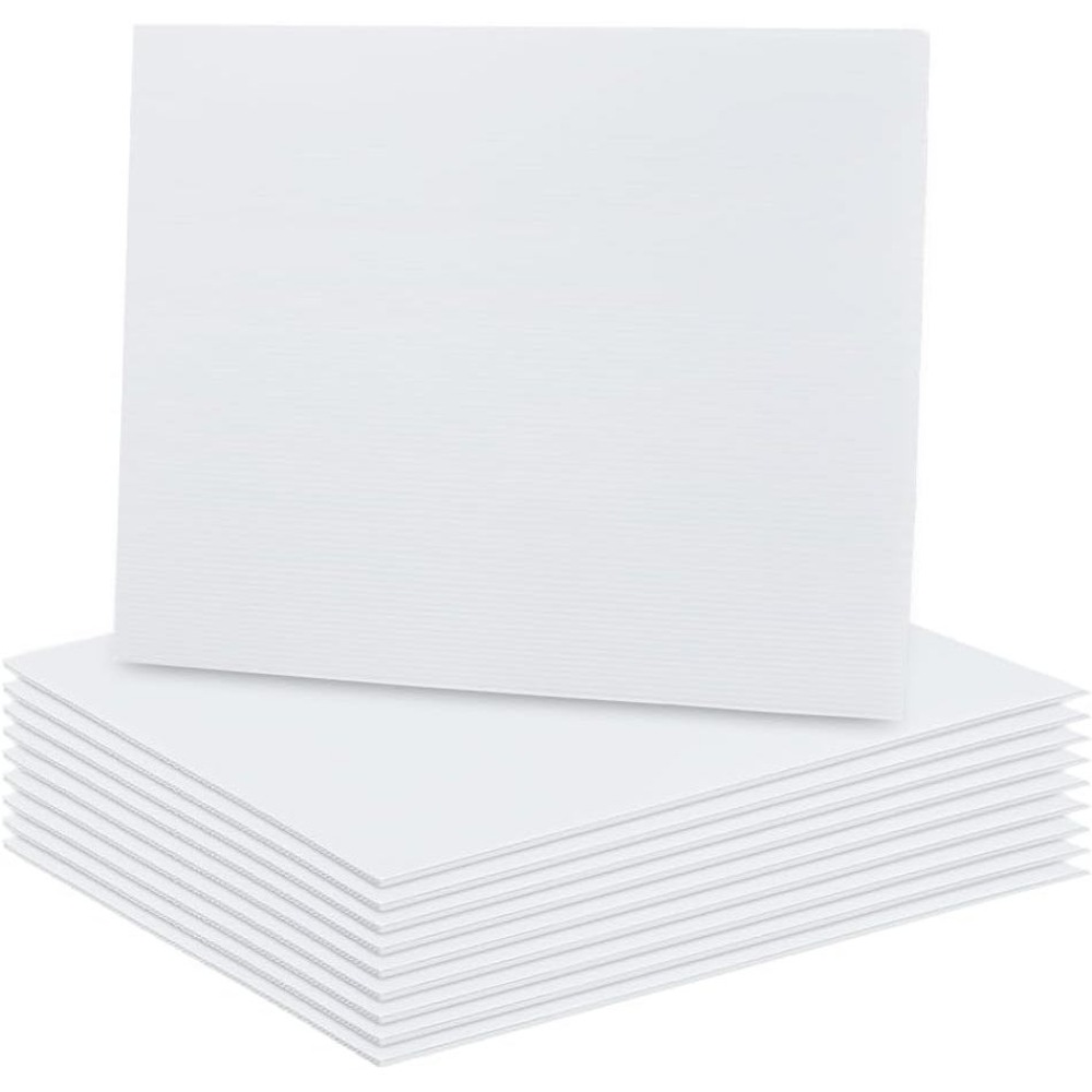 10 Folhas de Plástico Corrugad - Yard Sign Blank avaliação e preço