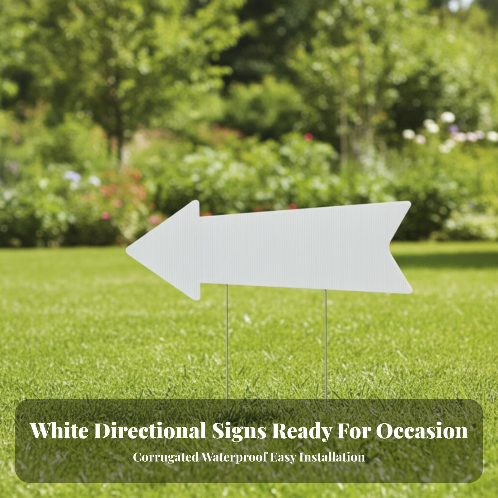 Placa de Jardim em Branco, Mar - Yard Sign Blank avaliação e preço
