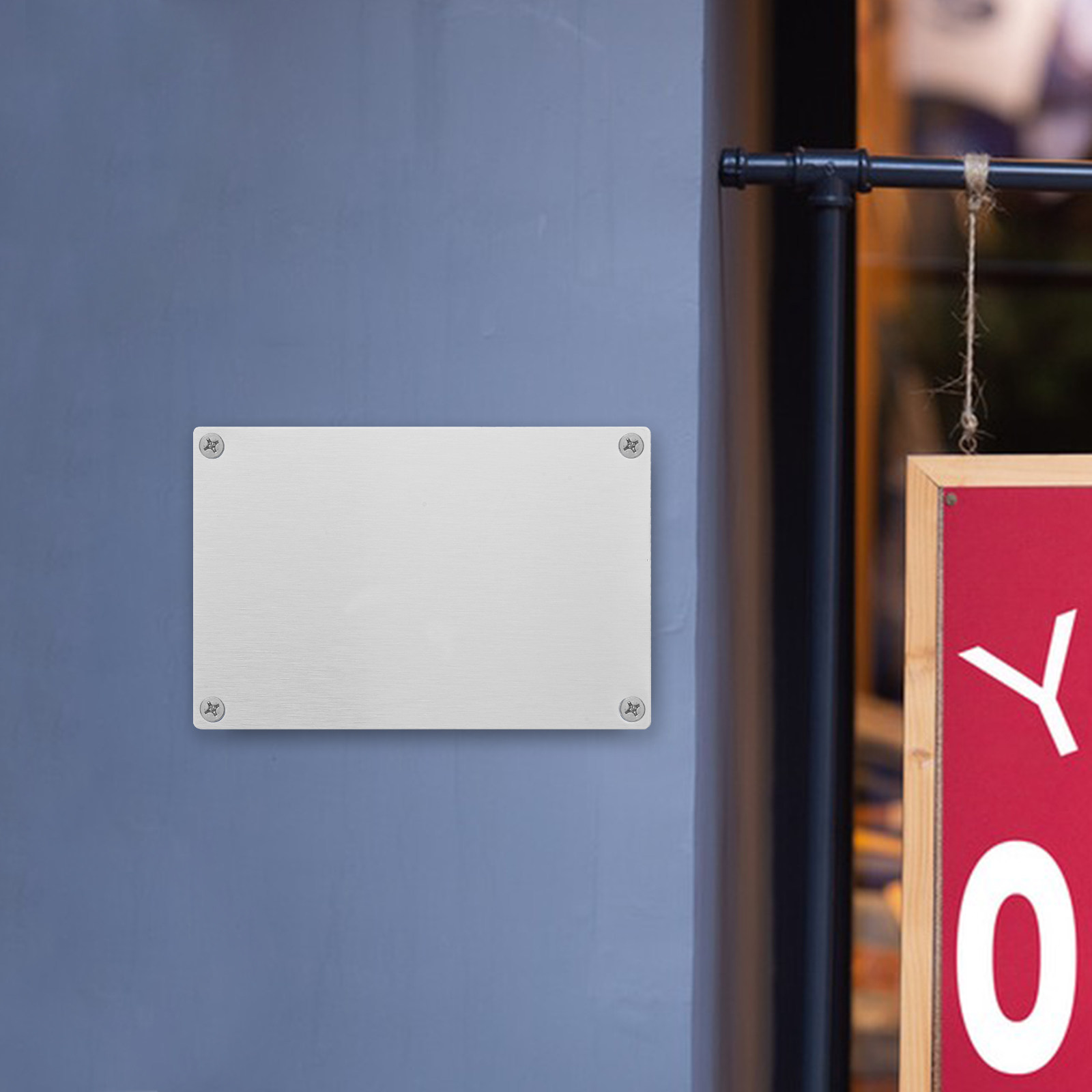5 unidades de placas de metal  - Yard Sign Blank avaliação e preço
