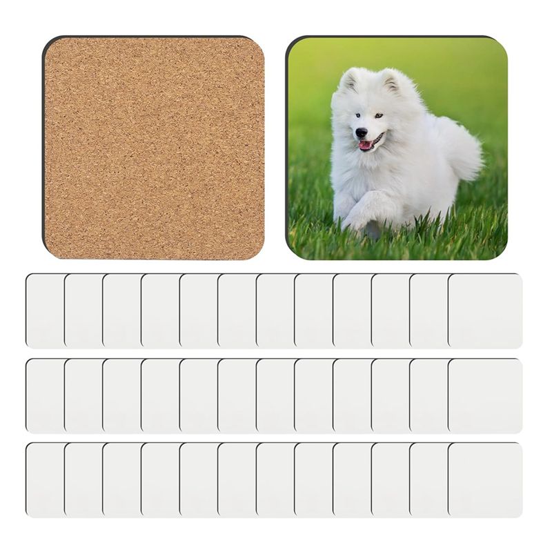 NOVO! Em Estoque - 36 Peças de - Coaster Sublimation Blank avaliação e preço