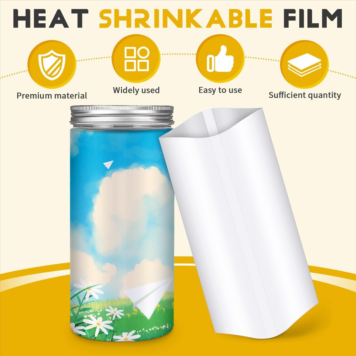 ✼ 70 Unidades de Filme Termoen - Sublimation Mug White avaliação e preço