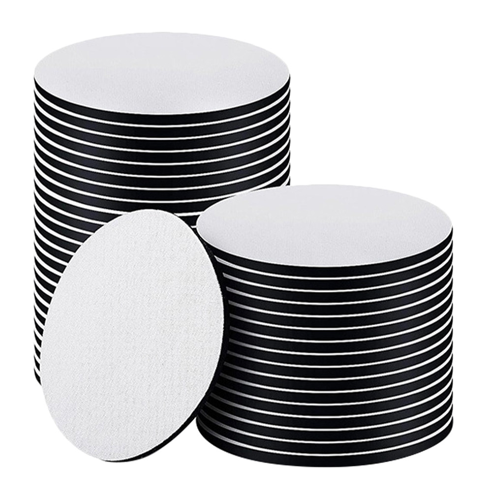 50 Unidades de Porta-Copos Red - Coaster Sublimation Blank avaliação e preço