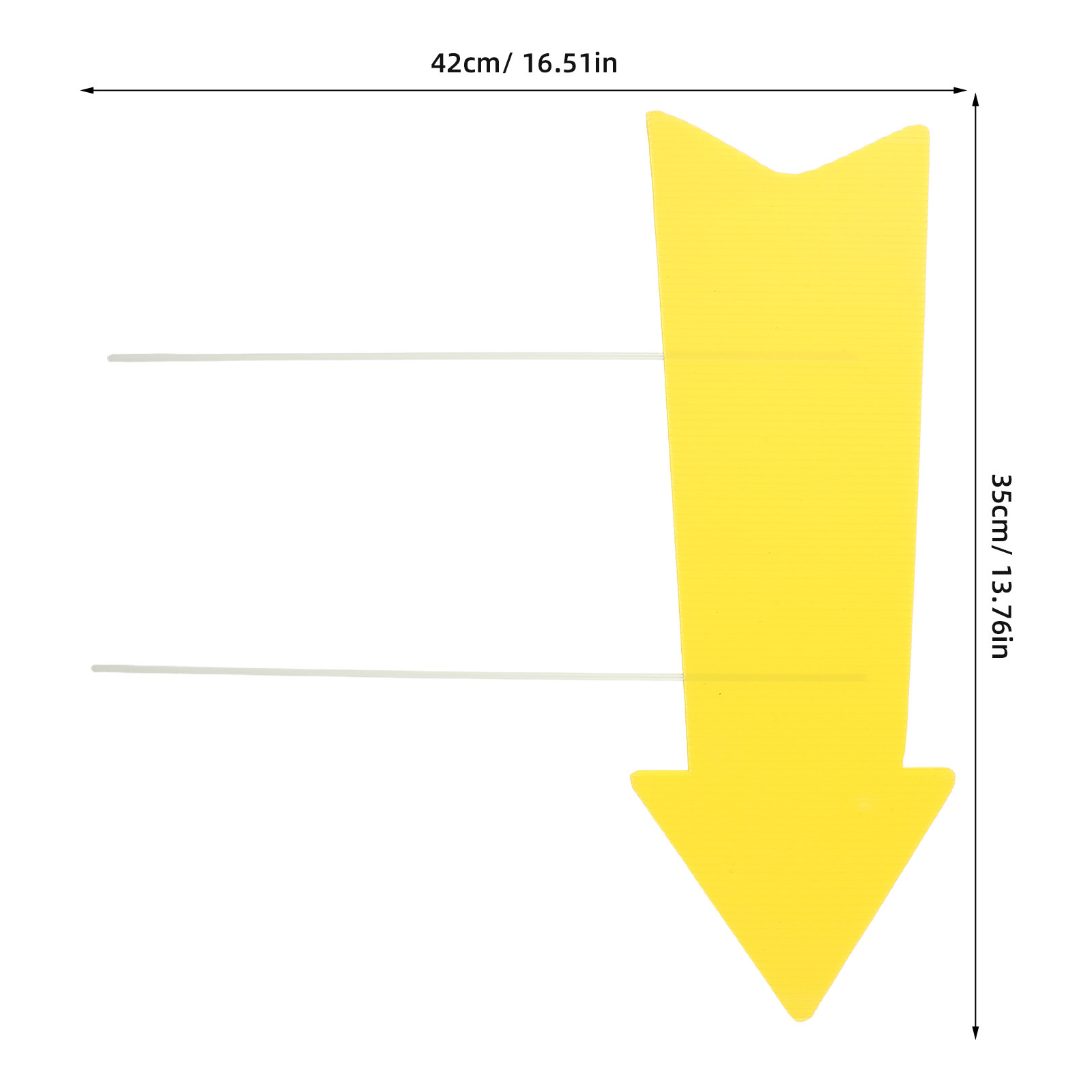 Painéis de plástico corrugado  - Yard Sign Blank avaliação e preço